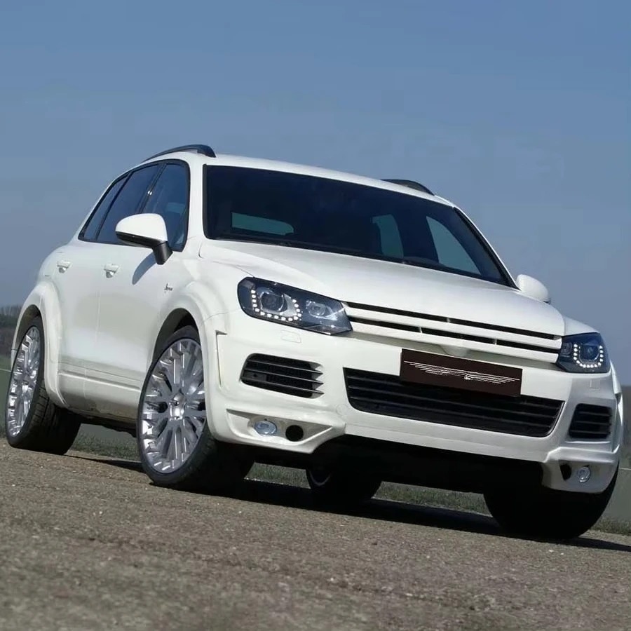 New Widebody Body Kits for  Touareg Featuring Wheel Arches Fenders Rear Diffuser Bumper with Exhaust Cut-Outs